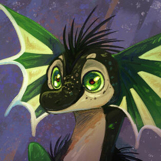 Cutesy umbra - Painted