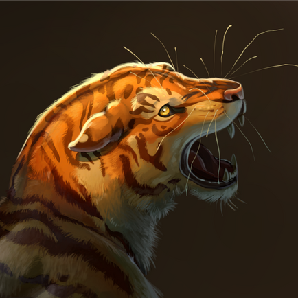 Tiger - Painted